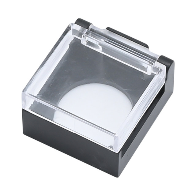 16mm button protective cover LA16 series switch dust cover round square specifications waterproof dustproof transparent flip cover