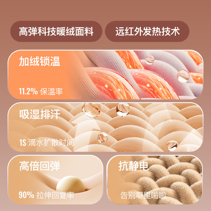 Keep秋冬加绒健身裤女提臀收腹普拉提瑜伽裤跑步训练运动长裤高腰