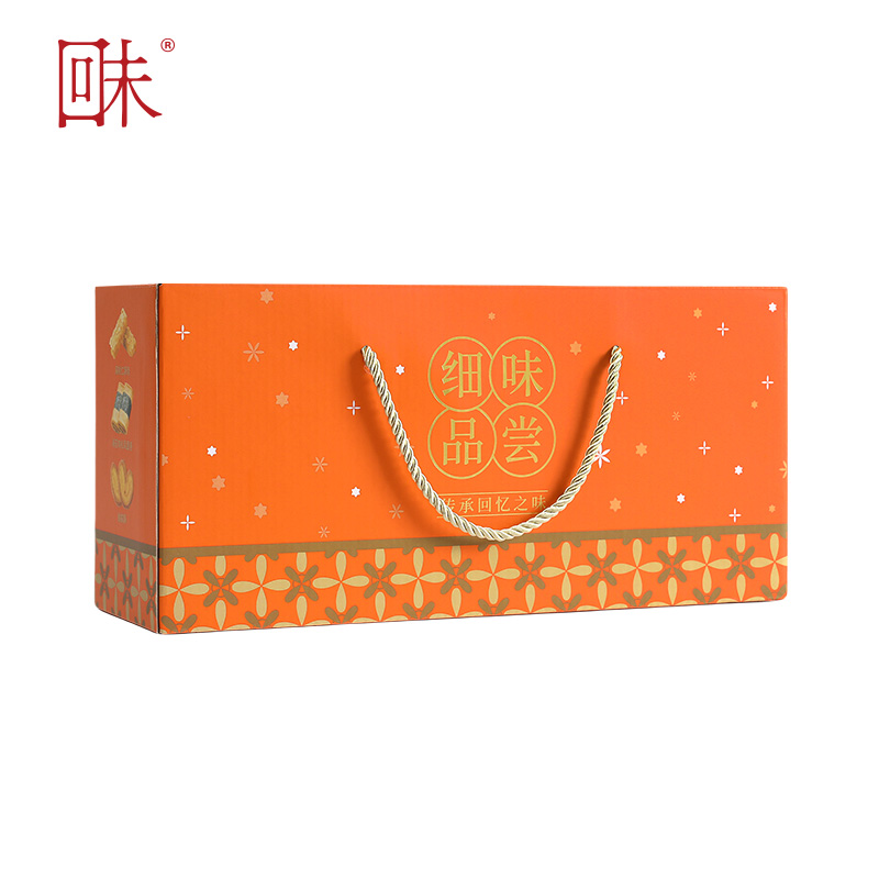 回未什锦糕点礼盒年货伴手礼凤凰卷蝴蝶酥曲奇扁桃仁酥多口味糕点