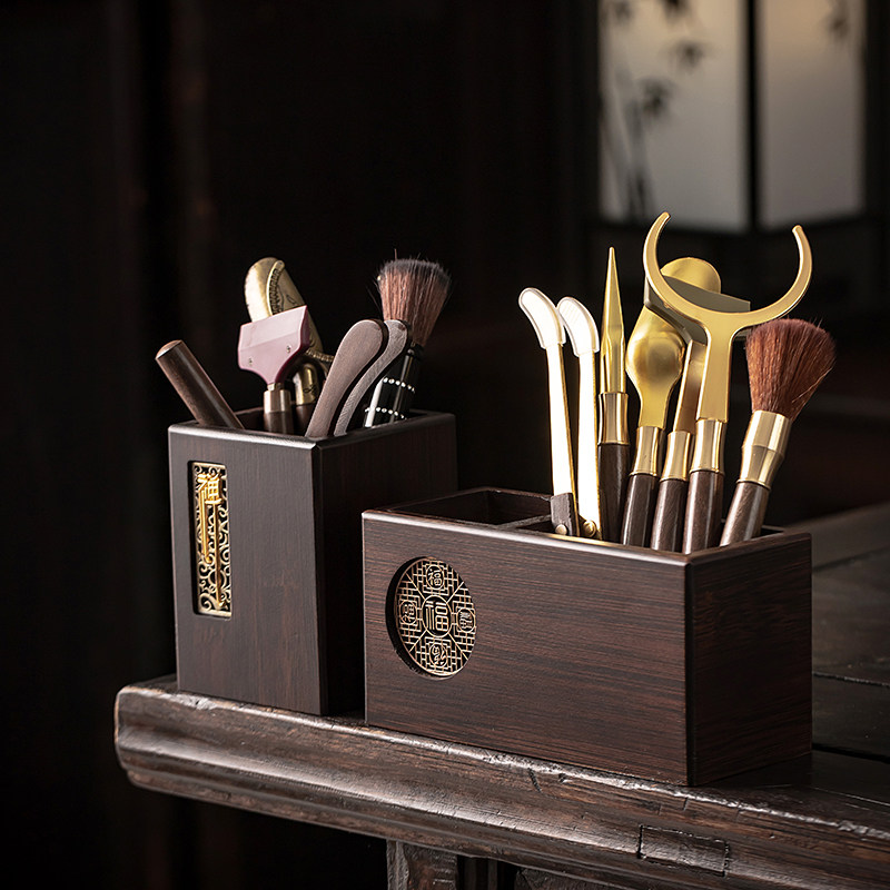 茶道六君子家用功夫茶具配件茶剪茶夹新中式简约茶桌高档泡茶工具,淘宝优惠券,粉丝福利购,淘宝优惠卷