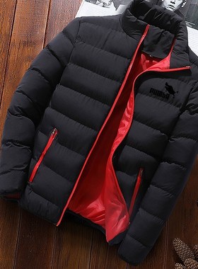 American plus size winter coat men's new thick parka coat th