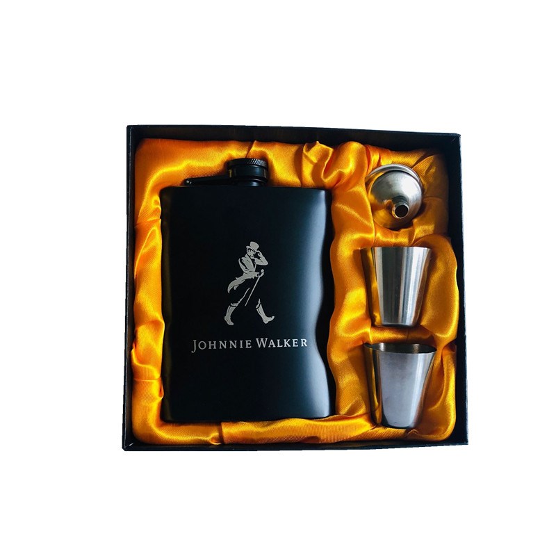 8oz 304 Stainless steel Whisky Bottle Vodkal Hip Flask Mosco - 图1