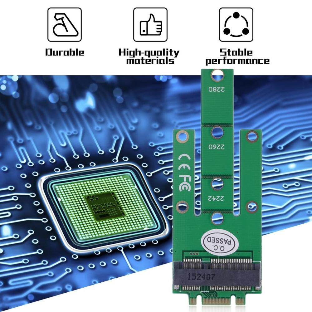 Green NGFF M2 B SATA-Based Solid State Drives to MSATA Adapt - 图3