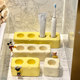 Electric toothbrush toothpaste rack storage rack imagination