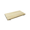 Perforated board accessories small wooden stick round hole solid wood storage rack