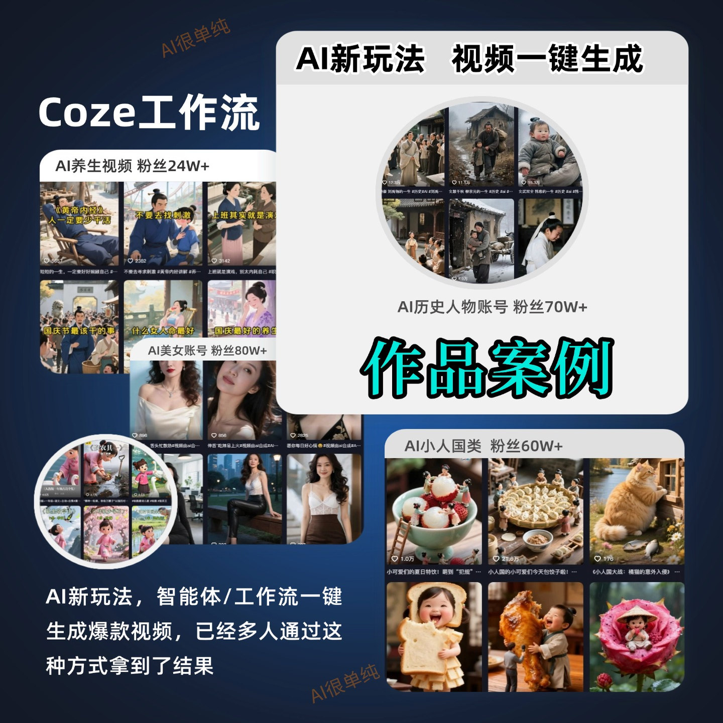 治愈书单 清新版 简洁版Coze智能体扣子工作流定制成品Ai视频 - 图3