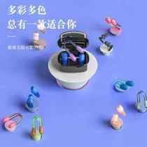 Swimming Bath Noise-Proof Nose Clip Special Children Adult Silicone Gel Earplug Nasal Plug Diving Anti Fall Water Inseminator