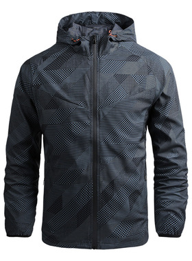 男士休闲户外运动夹克