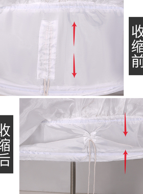 裙撑lolita可调鱼骨撑洋装卡门撑