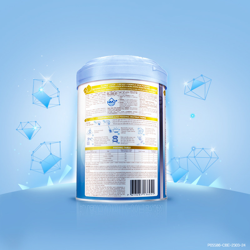 惠氏未来2段6hmo配方新生牛奶粉 启赋海外婴幼儿牛奶粉