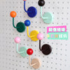 Colorful creative dopamine magnetic hook multi-function