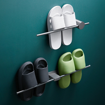 German JEACRFT full copper bathroom drag shoe rack free from punching toilet door rear shelve containing drain shoe rack