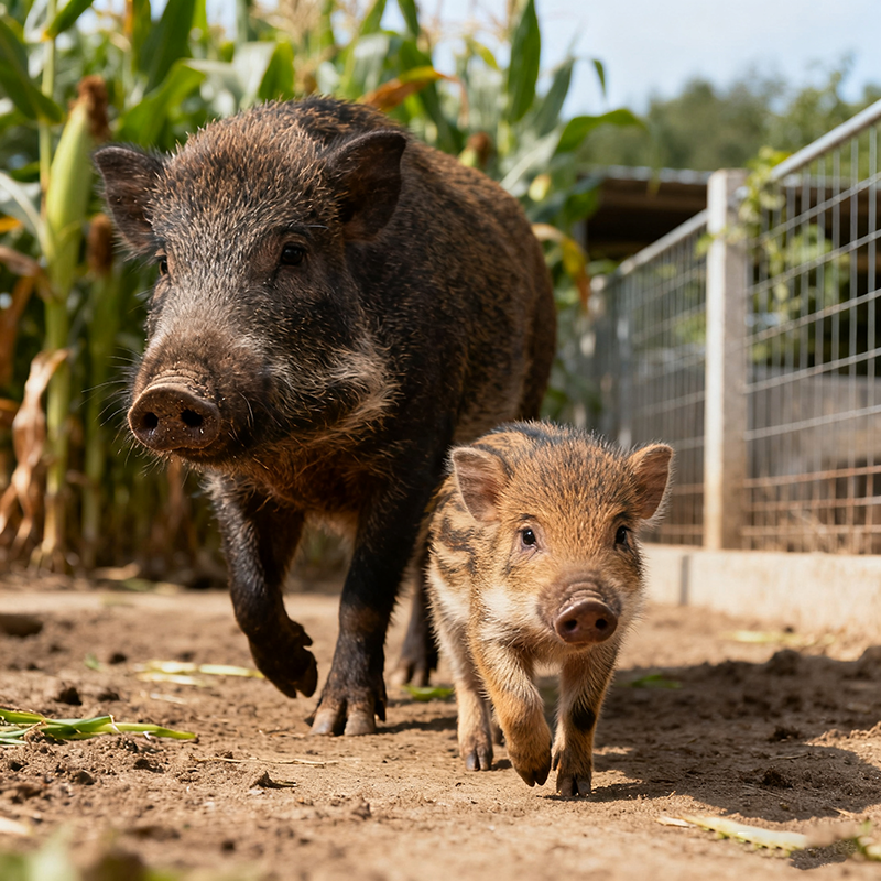 野山猪人工驯养改良二代野猪幼崽活家养黑猪活体幼崽巴马香猪,淘宝优惠券,粉丝福利购,淘宝优惠卷