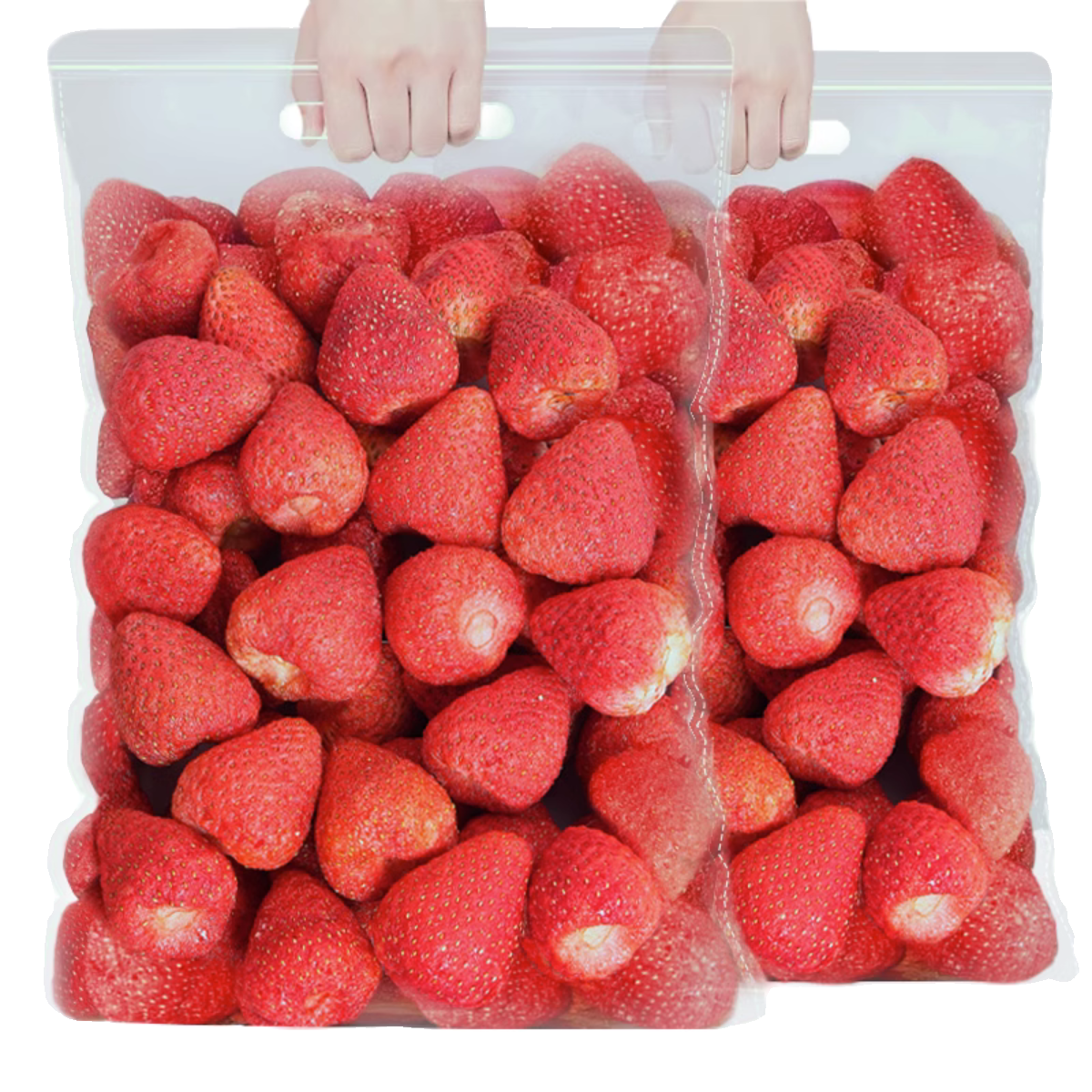 冻干草莓草莓脆500g网红休闲小零食水果干雪花酥烘焙专用蛋糕装饰,淘宝优惠券,粉丝福利购,淘宝优惠卷