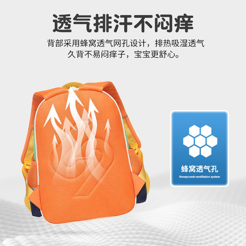 阳光8点/SUN EIGHT幼儿园书包女可爱背包男孩一年级小朋友双肩包 - 图2