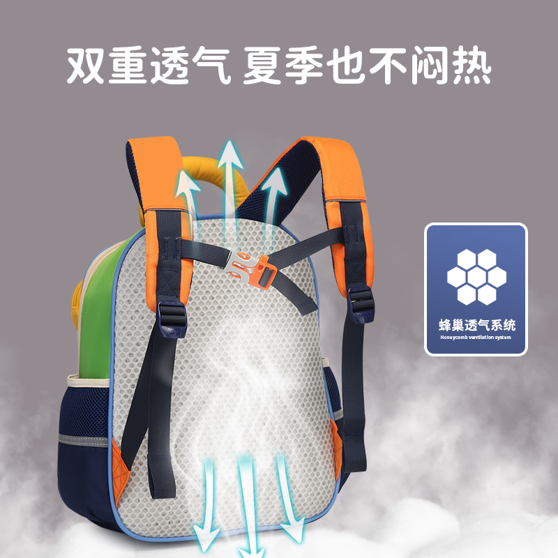 阳光8点/SUN EIGHT幼儿园书包男孩一年级背包宝宝大班双肩包女孩 - 图2