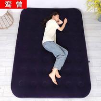 Inflatable bed cushion spanking bed sloth bed for home double air cushion bed linen punching and folding bed single plus high thickened