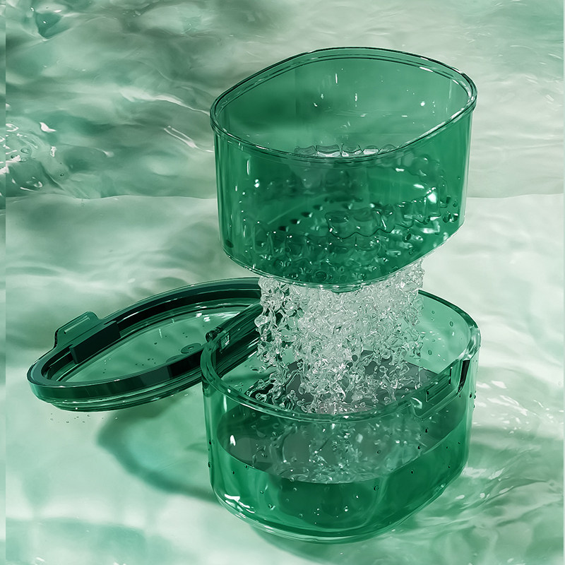 隐形保持器牙套收纳盒正畸牙齿矫正器隐适装假牙浸泡清洗盒子便携,淘宝优惠券,粉丝福利购,淘宝优惠卷