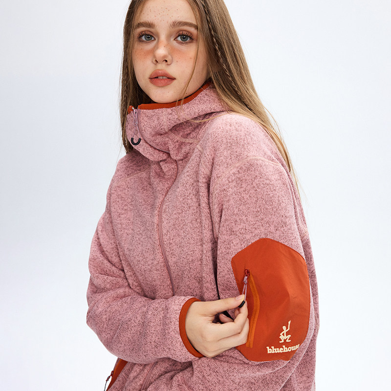 NBCT户外抓绒衣女秋冬轻量化抓绒内胆登山徒步运动摇粒绒软壳外套,淘宝优惠券,粉丝福利购,淘宝优惠卷