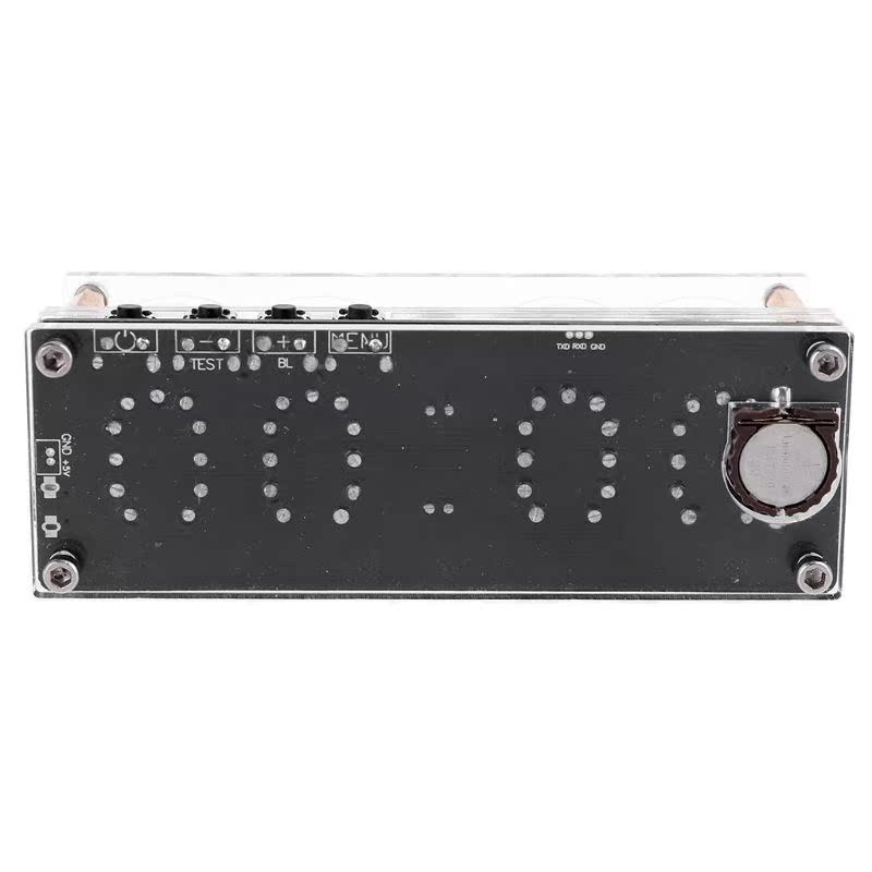 IN-12 Glow Tube Clock 7Color RGB DS3231 IN12 Nixie Tube Cloc - 图3