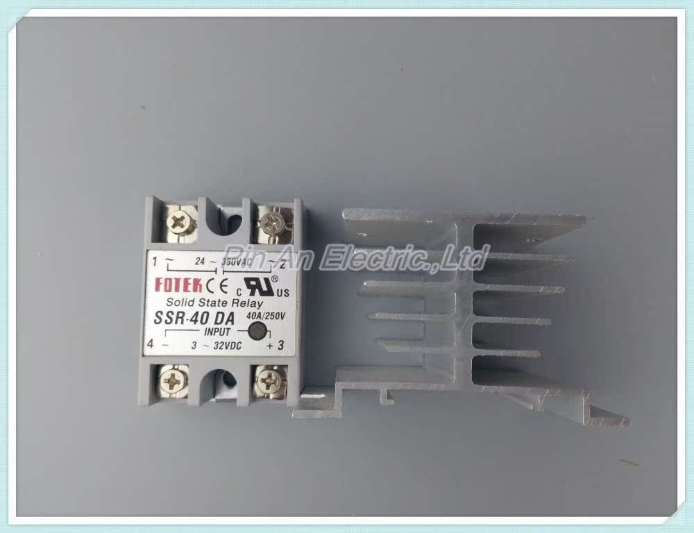 SSR40DA Hot Sale DC to AC Single Phase Solid State Relay SSR - 图2