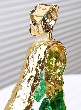 轻奢水果造型晶石装饰摆件家用家居电视柜酒柜苹果李子工艺品