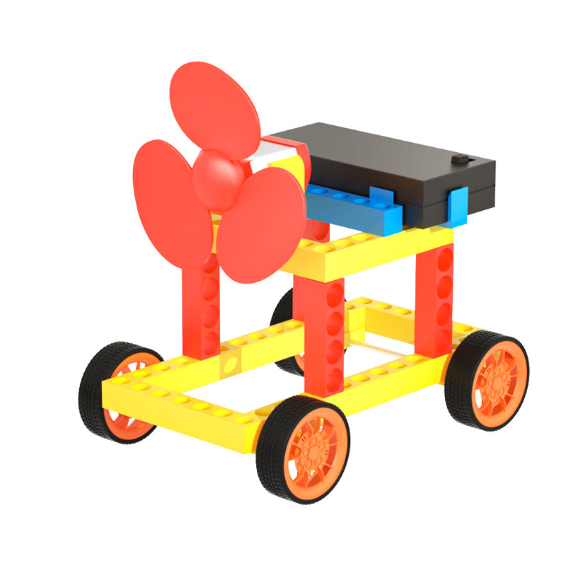 小学生科学实验玩教具风力小车儿童手工科技小制作小发明diy材料,淘宝优惠券,粉丝福利购,淘宝优惠卷