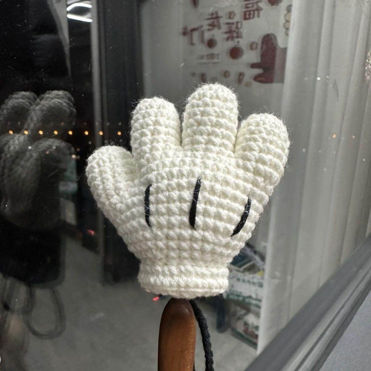 可爱小红书同款米奇钩针diy材料手工毛线编织钥匙扣挂件礼物,淘宝优惠券,粉丝福利购,淘宝优惠卷