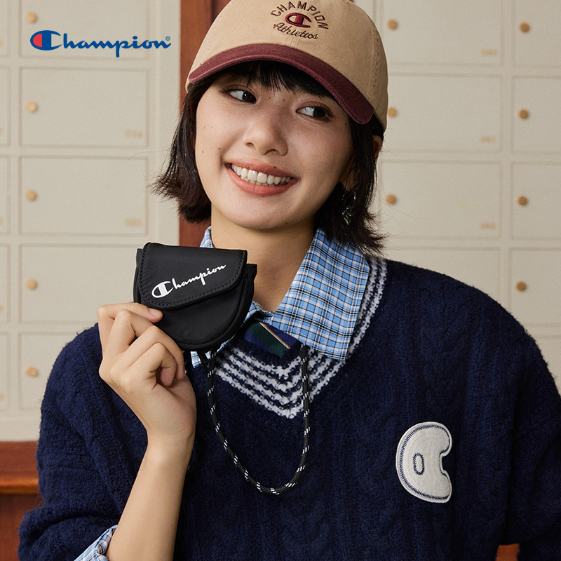 Champion冠军单肩包女包2026春夏新款迷你马鞍包包斜挎包小肩包男,淘宝优惠券,粉丝福利购,淘宝优惠卷