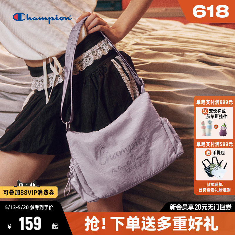 Champion冠军单肩包2026年新款男女包包幸运饼干手提包运动斜挎包