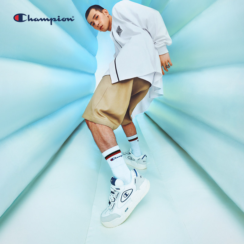 Champion冠军女鞋厚底板鞋面包鞋女款百搭新款鞋子男运动鞋小白鞋,淘宝优惠券,粉丝福利购,淘宝优惠卷