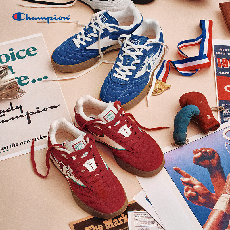 丁禹兮同款Champion冠军藤校足训鞋德训鞋板鞋女25秋冬新品鞋子男 - 图1