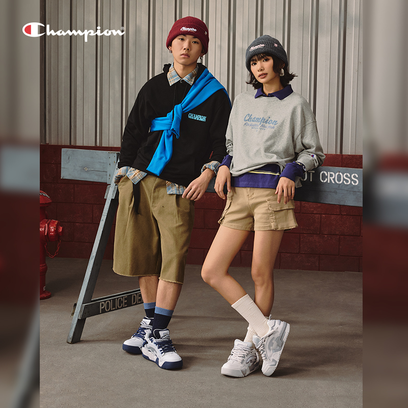 【宋亚轩同款】Champion冠军板鞋齿轮面包鞋休闲鞋 - 图2