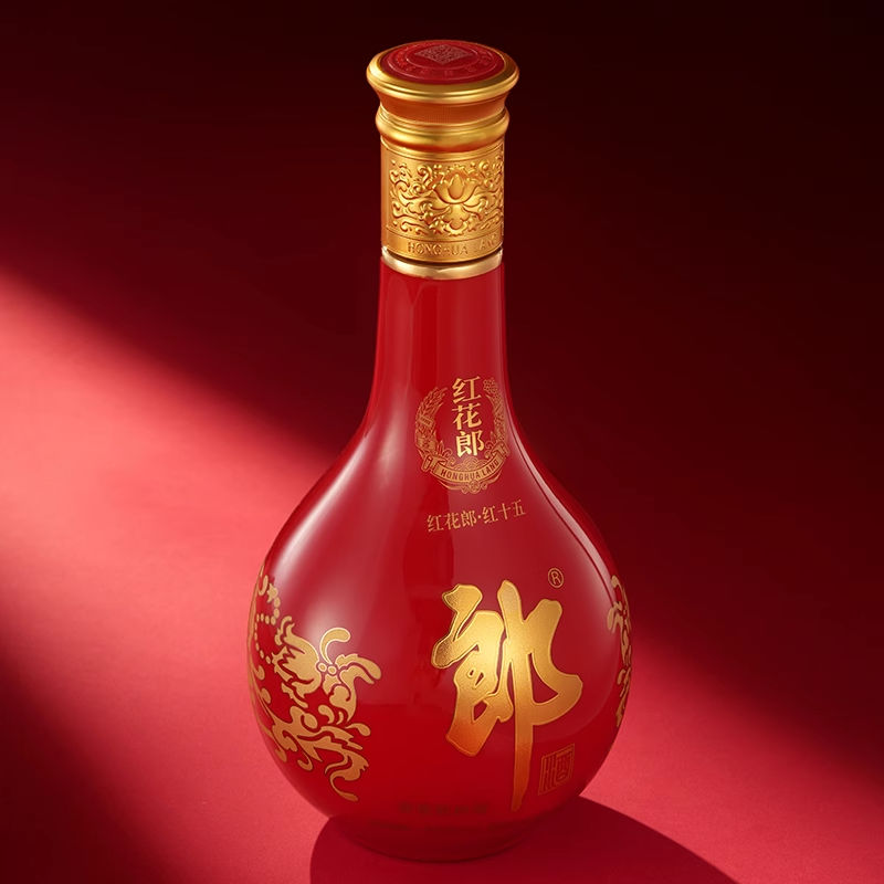 【官方正品】郎酒红花郎十五(15)53度500ml酱香型白酒高档口粮酒 - 图3