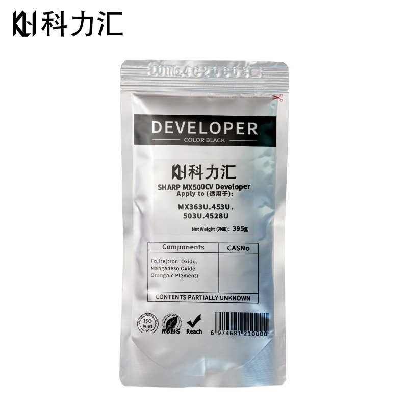 科力汇适用夏普MX-500CV原装分装载体MX363u 453u 503u显影仓铁粉502 4528u N AV 283 复印机 显影剂 - 图0