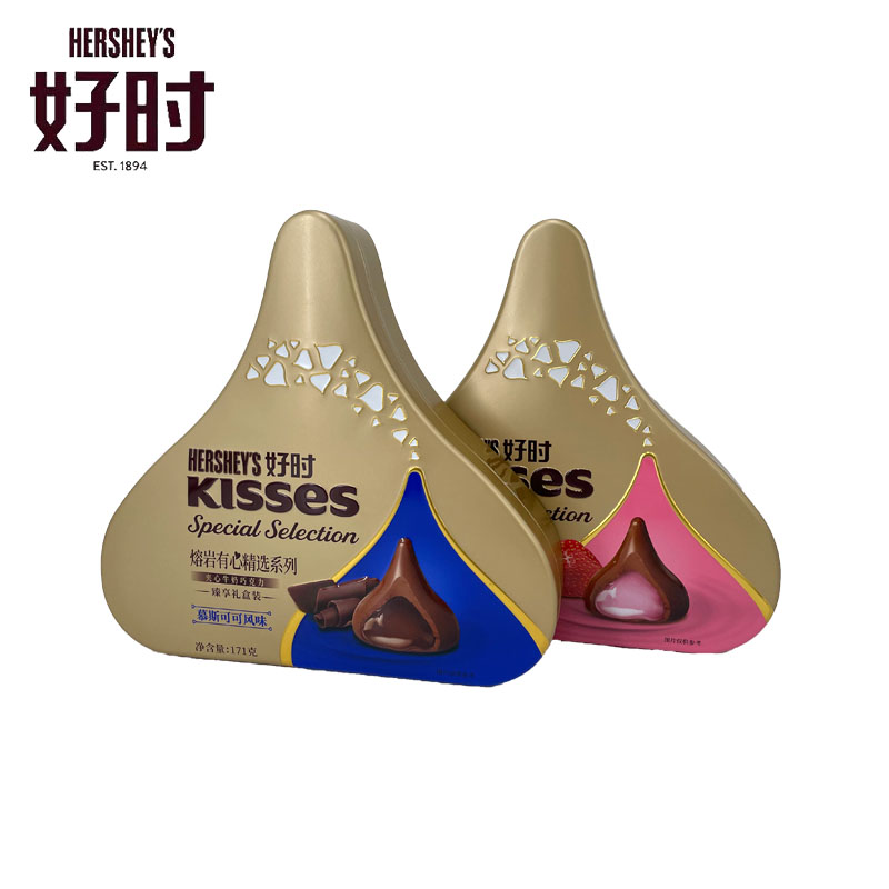 【好时】夹心牛奶巧克力171g/盒