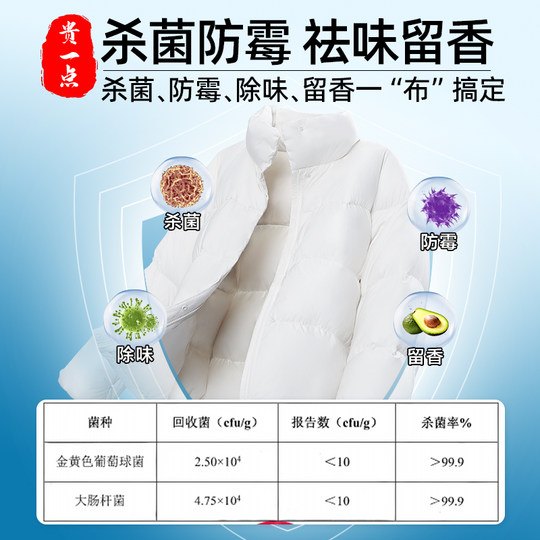 Reinigungstücher für Daunenjacken