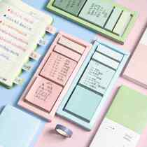 Boxed N sub-post Convenience Sticker High Face Value Students with Net Red Sticky Strong Girl Heart Convenience Stickers for Wind Learning