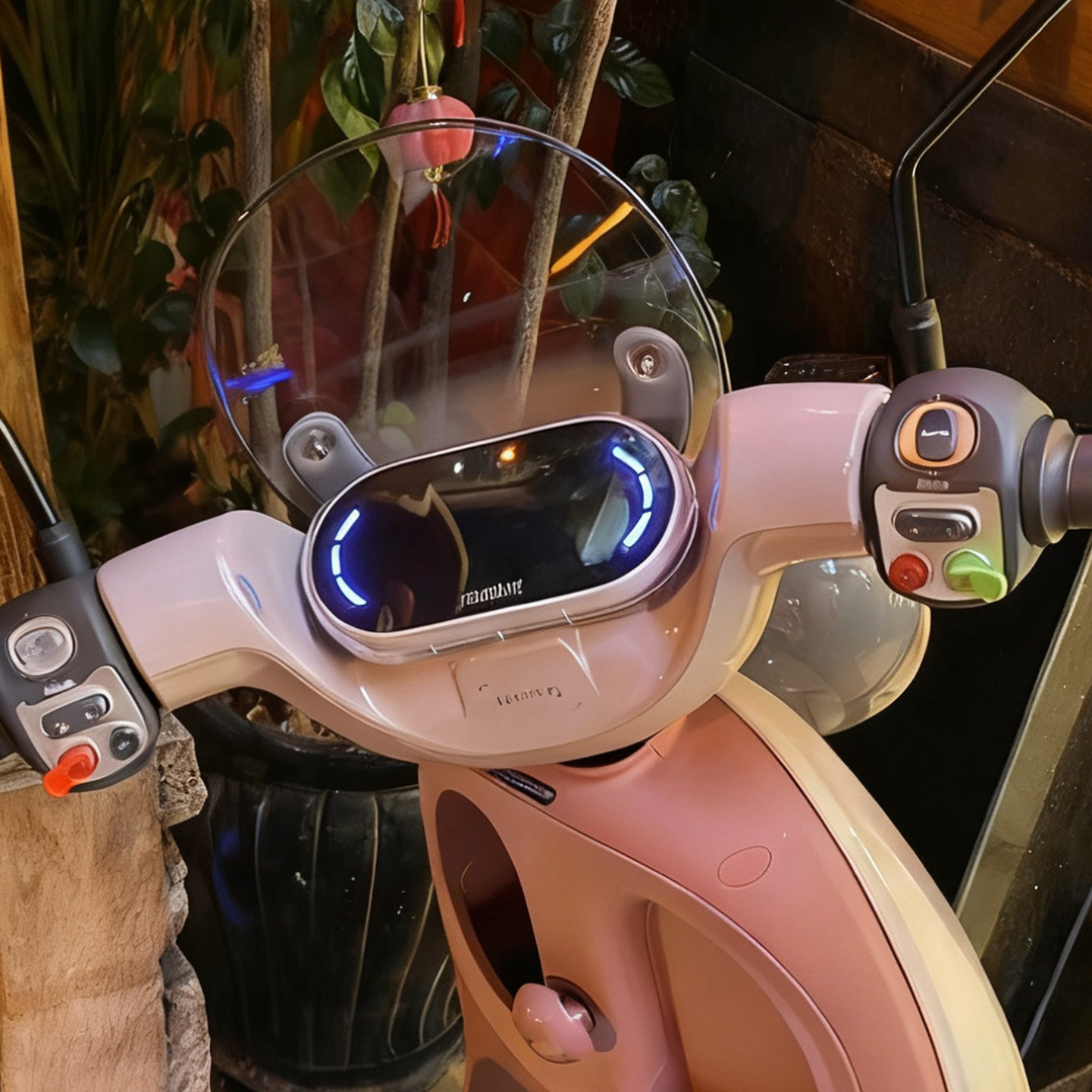 适用九号电动车QZ3mix/Q385C/Q380C防水仪表罩盖膜玩偶装饰配件,淘宝优惠券,粉丝福利购,淘宝优惠卷