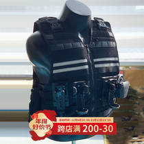 High Chia Sword Teeth Tiger Diligent Service Tactical Vest Fast Demolition C Anti-chop waistcoat Multi-functional protective gear Reflective Vest