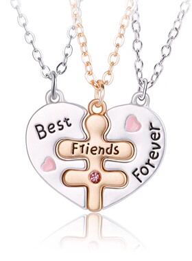 闺蜜磁吸项链学生友谊