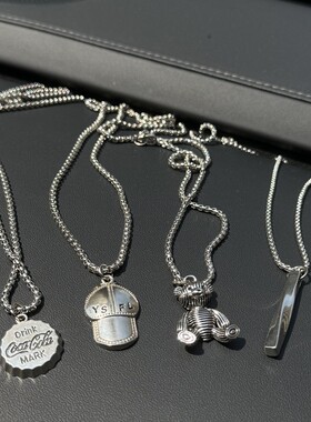 女童项链配饰儿童美式街舞嘻哈通