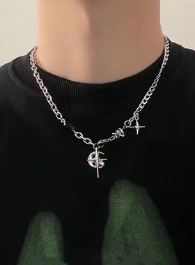 儿童嘻哈街舞项链男童古巴项