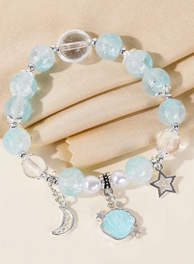 高颜值仙气闺蜜二三四人手饰