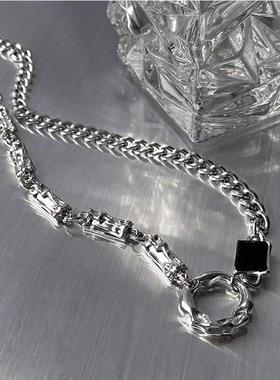 嘻哈潮流卫衣链毛衣链男潮配饰