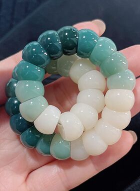 文玩佛珠白玉菩提子男盘玩