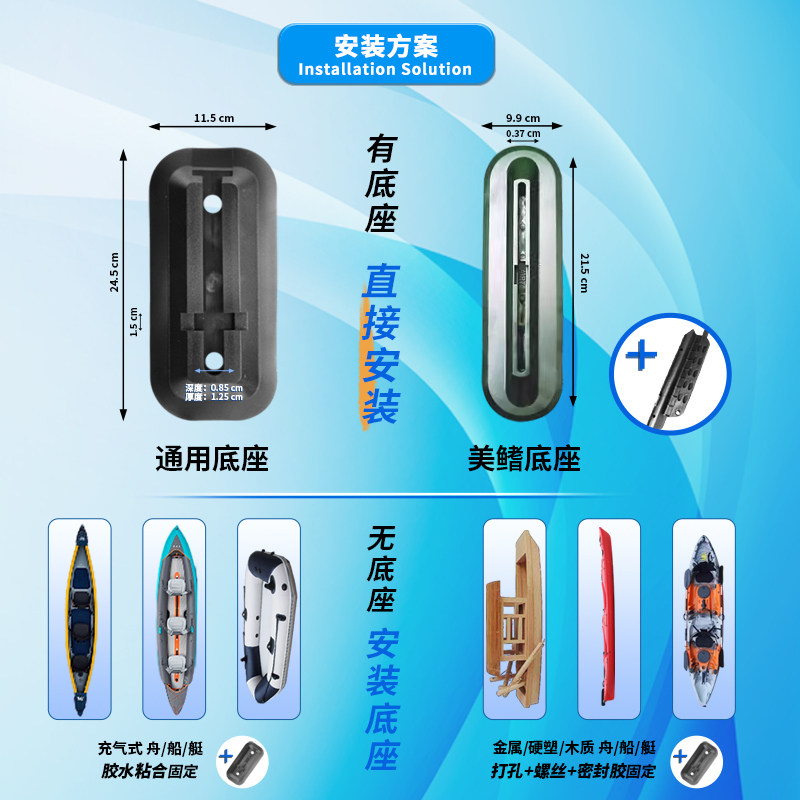 BM水下推进器可遥控转向后退桨板推进器皮划艇电动尾鳍/鱼鳍,淘宝优惠券,粉丝福利购,淘宝优惠卷