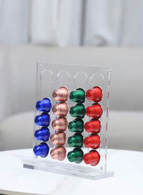 磁吸咖啡胶囊架速溶咖啡陈列架