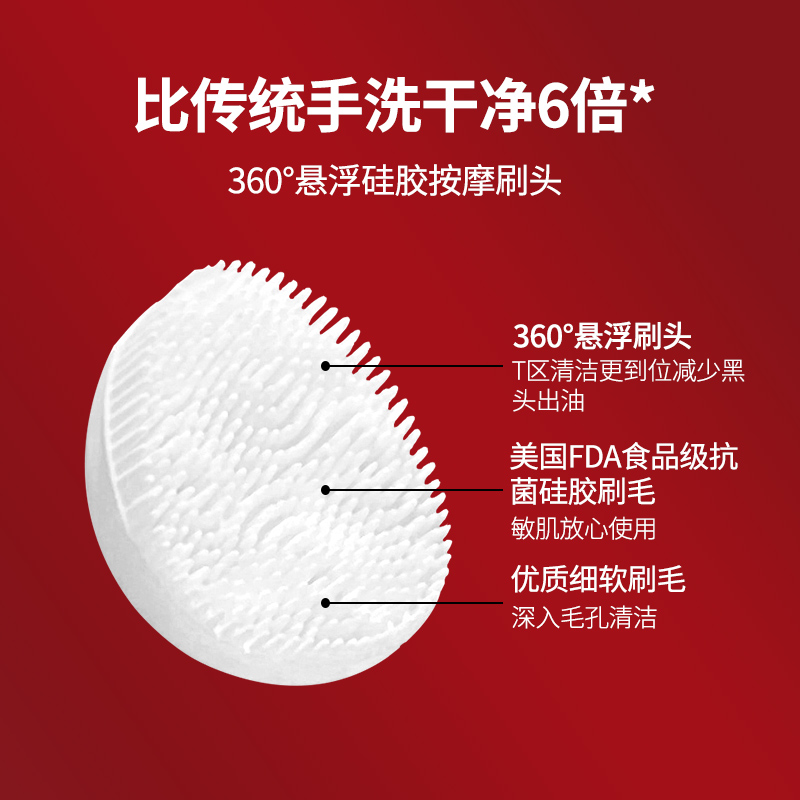 赫羅蘭氨基酸洗面奶潔面慕斯泡沫深度保濕潔洗面乳男女溫和潔面儀_mrroland赫羅蘭旗艦店_美容護膚_美體_精油