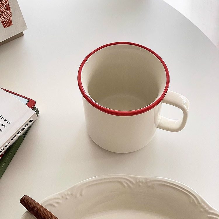 安木良品 外贸原单 圣诞老人ins字母高温陶瓷大容量麦片奶马克杯,淘宝优惠券,粉丝福利购,淘宝优惠卷